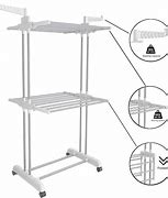 Image result for Retractable Laundry Drying Rack