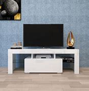 Image result for Flat Screen TV Stands Glass Shelves