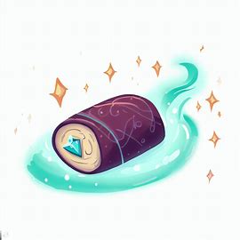 Illustrate a magical burrito that has the power to grant wishes. Image 3 of 4