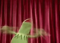 Image result for Kermit Yay Meme GIF