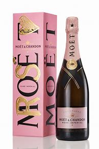 Image result for Moet Pink Champagne