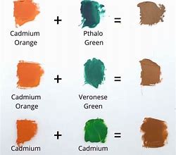Image result for Orange and Green Mixed