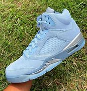 Image result for Jordan Retro 5 Blue