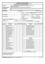 Image result for DA Form 3078 Example