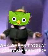 Image result for Evil Duolingo Owl Meme