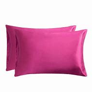 Image result for red satin pillowcases king sized