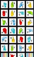 Image result for Sign Language Fabric Quilt