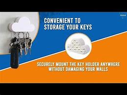 Image result for Self Adhesive Magnetic Key Holder