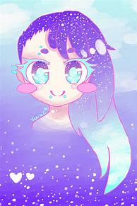 Image result for Cute Kawaii Galaxy Girl with Cross On Them