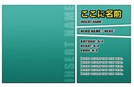Image result for Blank MHA Hero Template