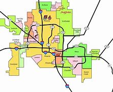 Image result for Phoenix Area Map Print