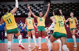 Image result for Brazil Female Volleyball Team