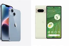 Image result for Pixel and iPhone 14Add