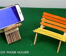 Image result for Phone Holder Stick Crafts