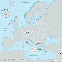 Image result for Ionian Sea On Map