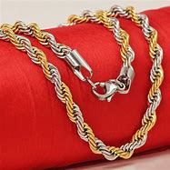 Image result for Stainless Steel Chain Necklace