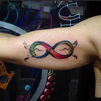 Image result for Infinity Tattoo Men