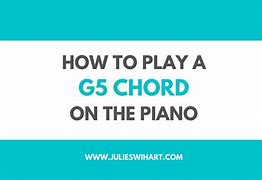 Image result for G5 Piano Chord