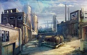 Image result for Industrial Concept Art