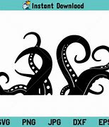 Image result for Octopus Tentacles Cricut