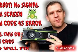 Image result for No Signal Black Screen
