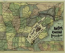 Image result for New York Central System Map