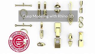 Image result for Toggle Clasp 3D