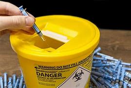 Image result for Safety Sharps Needle Disposal