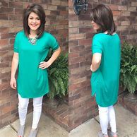 Image result for Kelly Green Tunic Top