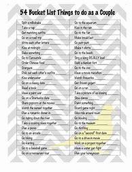 Image result for Things Couples Do List