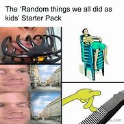 Image result for Starter Pack Memes That Kid