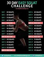 Image result for 30-Day Workout Challenge Beginner Printable