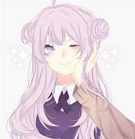 Image result for Anime Pastel Girl with White Hair