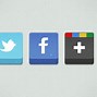 Image result for Facebook/Google Twitter Icons Smolest