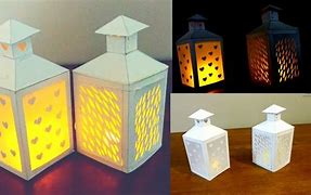 Image result for Free 3D Lantern Template