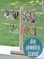 Image result for Handmade Jewelry Display Stand