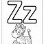 Image result for Coloring Pages with Letter Z