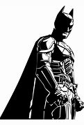 Image result for Black and White Clip Art of Batman
