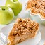 Image result for Apple Crumble Pie with 2 Scoop Ice Cream
