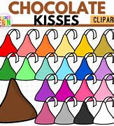 Image result for Chocolate Kiss Clip Art