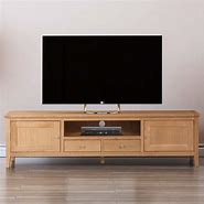 Image result for Tall Light Oak TV Stand