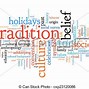 Image result for Tradition Cartoon
