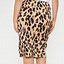 Image result for Plus Size Cheetah Print Skirt