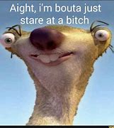 Image result for Brittany Mahomes and Sid the Sloth Meme