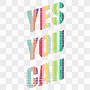 Image result for Yes You Can Clip Art