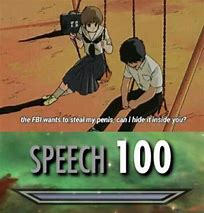 Image result for Speech 100 Meme