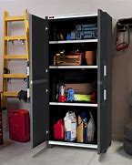 Image result for Tall Grage Cabinate