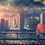 Image result for 4K Phone Anime City Wallpaper