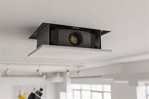 Image result for Retractable Projector Screen Ceiling Mount