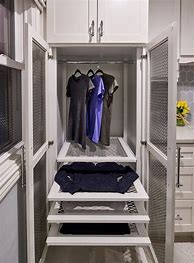 Image result for Built in Drying Rack Cabinet